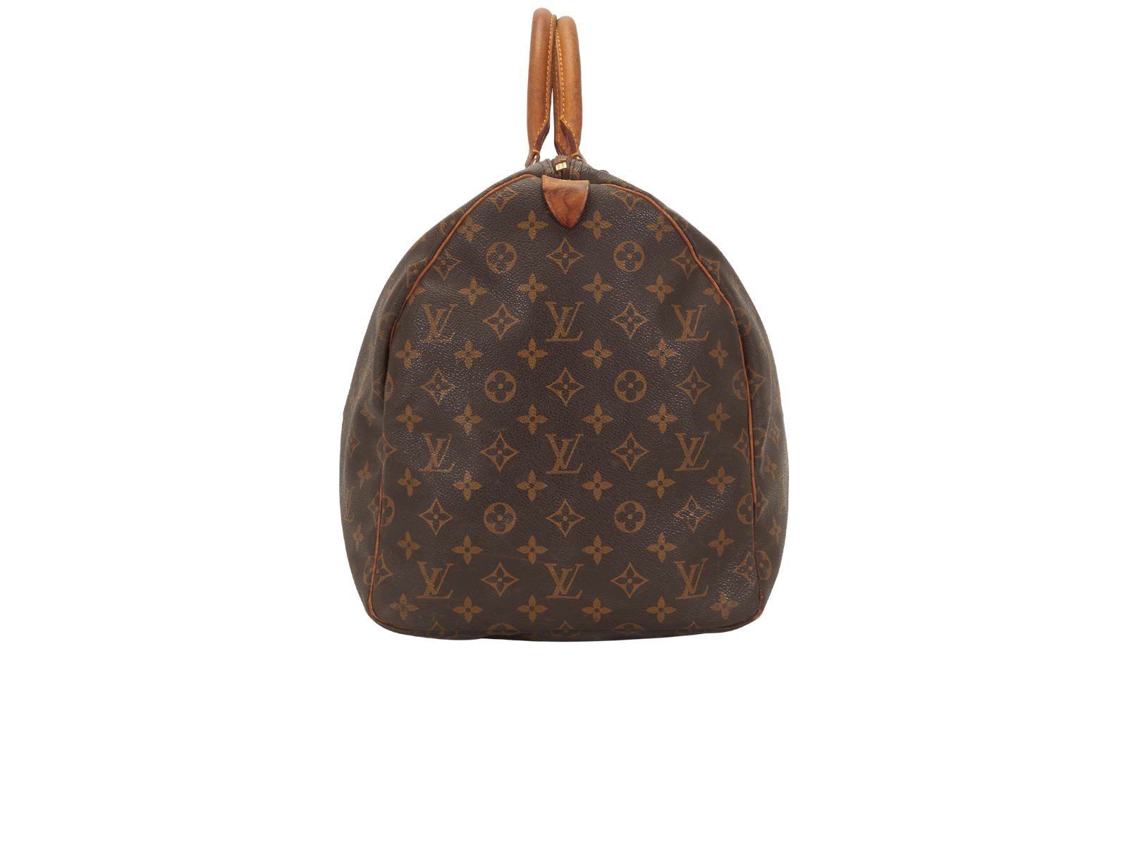 Keepall 55, &pound;795, Handbags, Brown, Canvas, Bottom view
